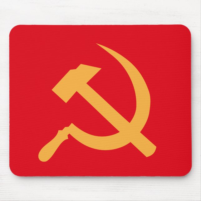 Mousepad martelo e foice de URSS do cccp (Frente)