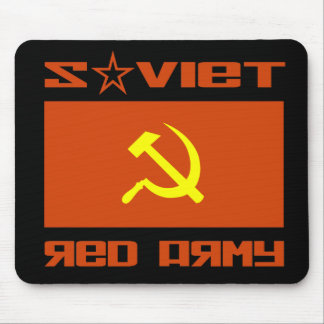 Mousepad Martelo soviético & foice do exército vermelho