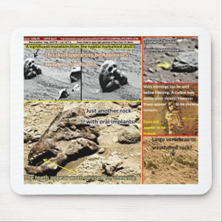 Mousepad Martian boneyard
