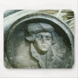 Mousepad Martin Luther envelhecido 57 com o Luther aumentou