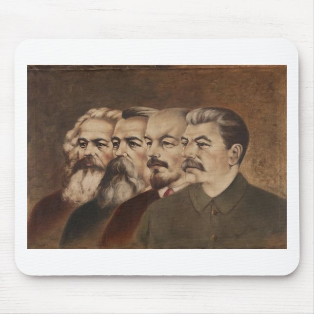 Mousepad Marx, Engels, Lenin, e Stalin (Frente)