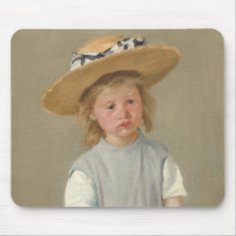 Mousepad Mary Cassatt - Criança com chapéu de palha