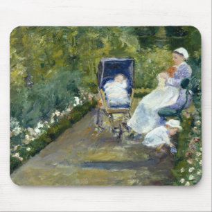 Mousepad Mary Cassatt - crianças em um jardim