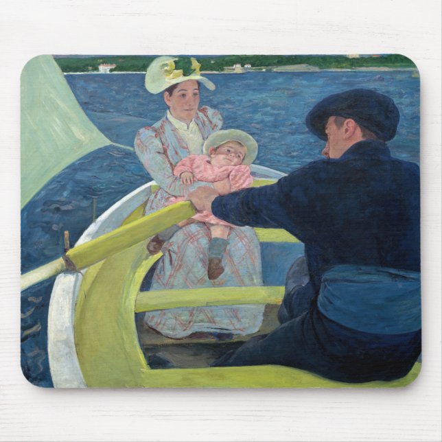 Mousepad Mary Cassatt - O Partido do Barco (Frente)