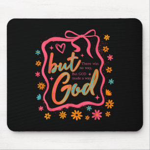 Mousepad Mas Deus Fez Um Caminho Versículo Bíblico Fé Crist