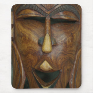 Mousepad Máscara africana de madeira