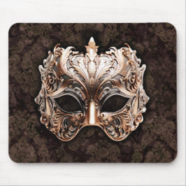Mousepad Máscara com Detalhes Elegantes em Forma de Folha