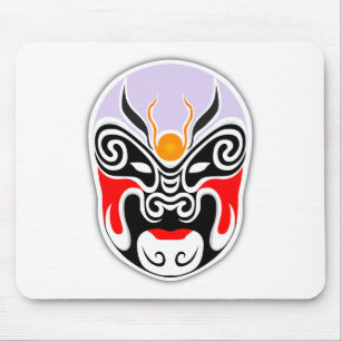 Mousepad Máscara de Dragão Tribal