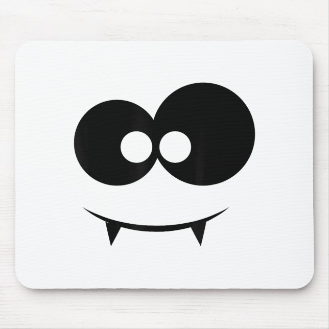 Mousepad Máscara de Fantasma de Halloween (Frente)