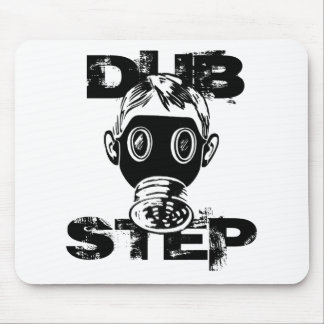 Mousepad Máscara de gás de Dubstep