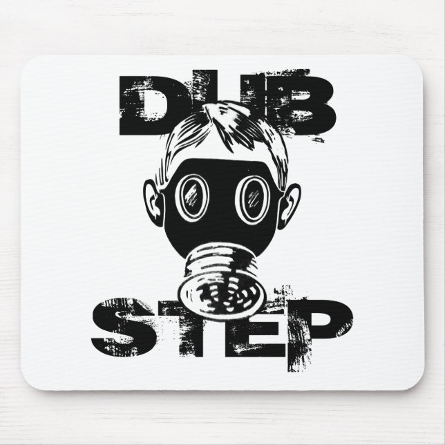 Mousepad Máscara de Gás Dubstep (Frente)