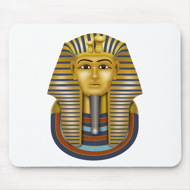 Mousepad Máscara Egípcia de Tutancâmon (Frente)