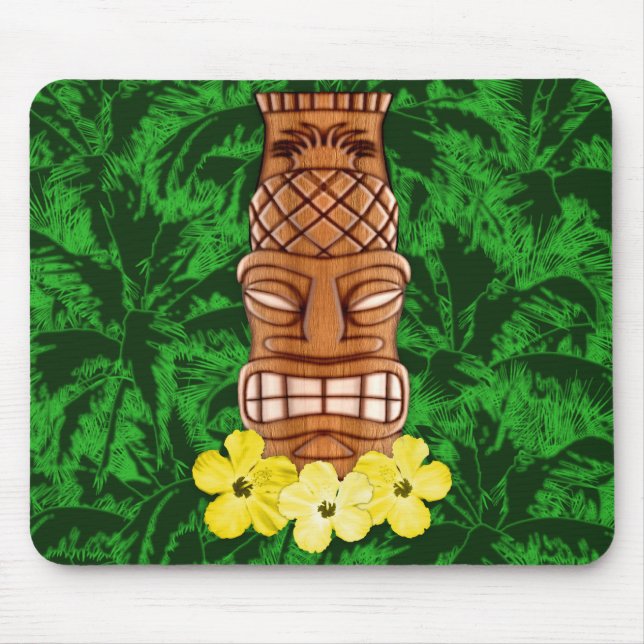 Mousepad Máscara havaiana de Tiki (Frente)