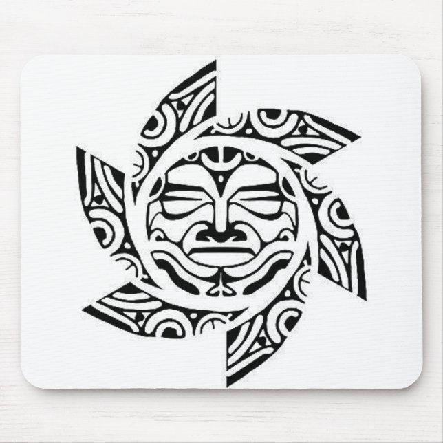 Mousepad Máscara maori (Frente)