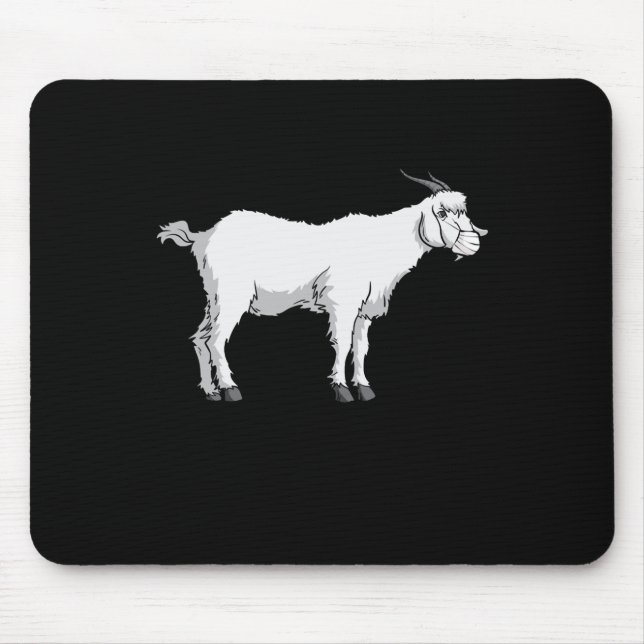 Mousepad Máscara Médica de Uso de Cabra (Frente)