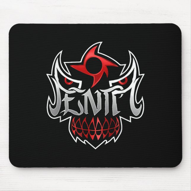 Mousepad Máscara Penta Com Cor Preta _1 (Frente)