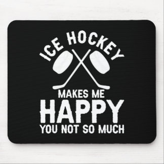 Mousepad Máscara Vintage de Hóquei no Gelo Hóquei no Gelo M