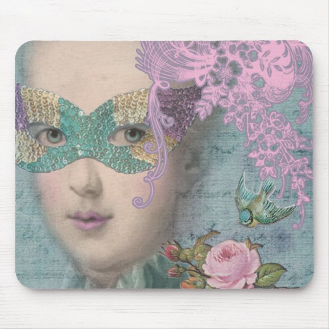 Mousepad Mascarada francês (Frente)