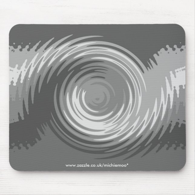 Mousepad Máscaras da ondinha cinzenta Mousemat (Frente)
