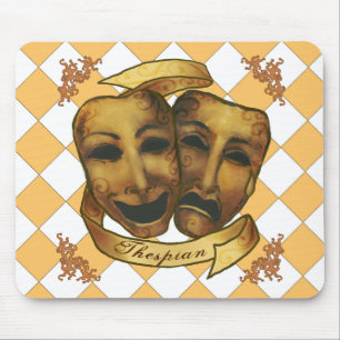 Mousepad Máscaras de Ator