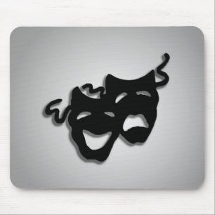 Mousepad Máscaras de Teatro de Comédia e Tragédia