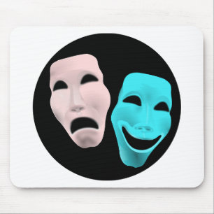 Mousepad Máscaras de Teatro de Cômica