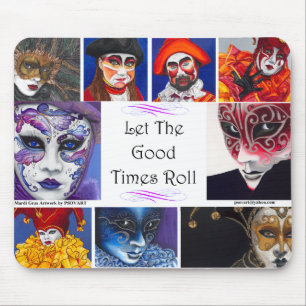 Mousepad Máscaras do carnaval