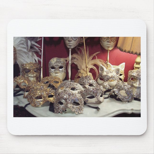 Mousepad Máscaras Venetian (Frente)