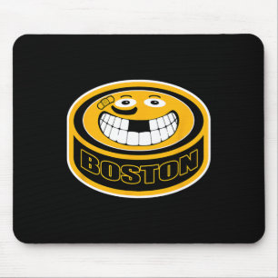 Mousepad Massa de Boston. Engraçado Adulto Puck Smile Gift