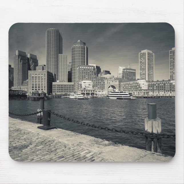 Mousepad Massachusetts, Boston, edifícios Rowe's Wharf (Frente)