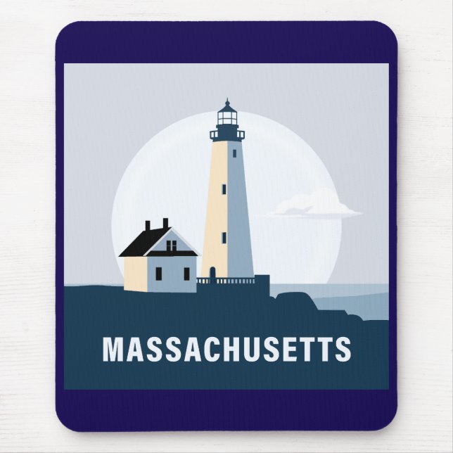 Mousepad Massachusetts, Estados Unidos da América (Frente)