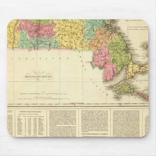 Mousepad Massachusetts EUA (Frente)