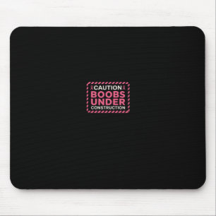 Mousepad Mastectomia Engraçado Cancer da Mama