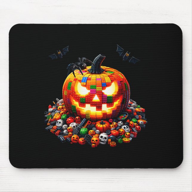 Mousepad Master Builder Blocks Bricks Building Pumpkin Hall (Frente)
