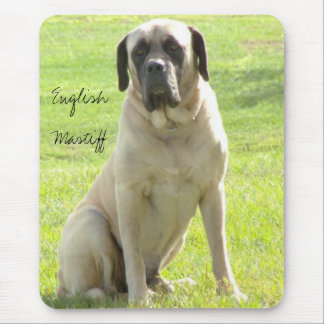 Mousepad Mastiff máximo, inglês