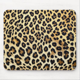 Mousepad Mat do mouse de impressão leopardo