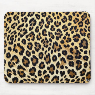 Mousepad Mat do mouse de impressão leopardo