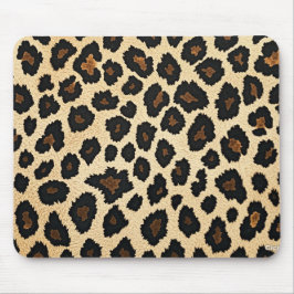 Mousepad Mat do mouse de impressão leopardo