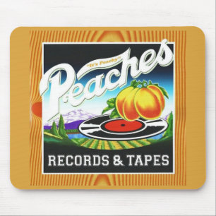 Mousepad Mat do mouse Paches Records & Tapes