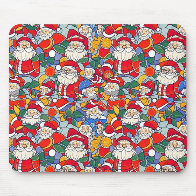 Mousepad Mat do rato de Natal (Frente)