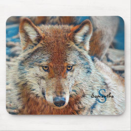 Mousepad Mat do rato de Wolf