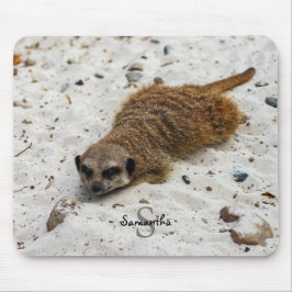 Mousepad Mat do rato Meerkat Chillin