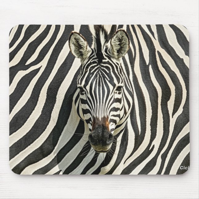 Mousepad Mat do Rato Zebra (Frente)