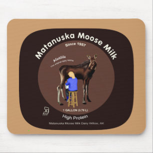 Mousepad Matanuska Moose Milk