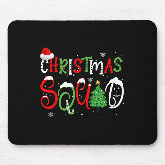 Mousepad Matchi da Família de Árvores de Natal 2024 (Frente)