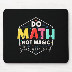 Mousepad Matemática Divertida De Volta à Escola Faça Matemá
