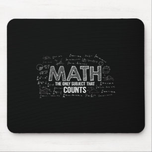 Mousepad Matemática Divertida É o Único Assunto Que Conta T