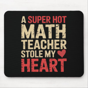 Mousepad Matemática Divertida Uma Professora de Matemática