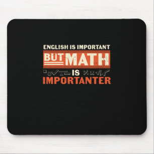 Mousepad Matemática do professor de matemática é importante