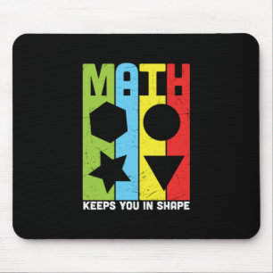 Mousepad Matemática do professor de matemática mantém você 